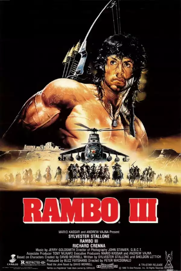 Rambo III movie poster